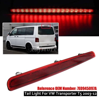Dritte 3. Bremslicht Bremsleuchte Rücklicht Rot Für VW Transporter T5 7E0945097A - Bild 1 von 4