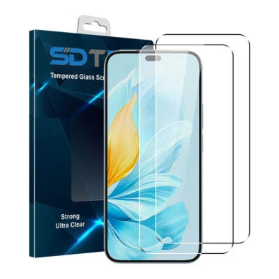SDTEK 2x Verre Trempé pour Honor 200 Lite Protection écran Clear