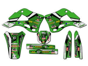 1999-2002 KX 250 PODIUM Green Senge Graphics Kit compatible con Kawasaki - Imagen 1 de 10