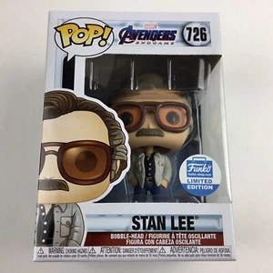 Funko Pop STAN LEE AVENGERS ENDGAME Funko Shop Exclusive 726 New HIGH GRADE - Picture 1 of 8