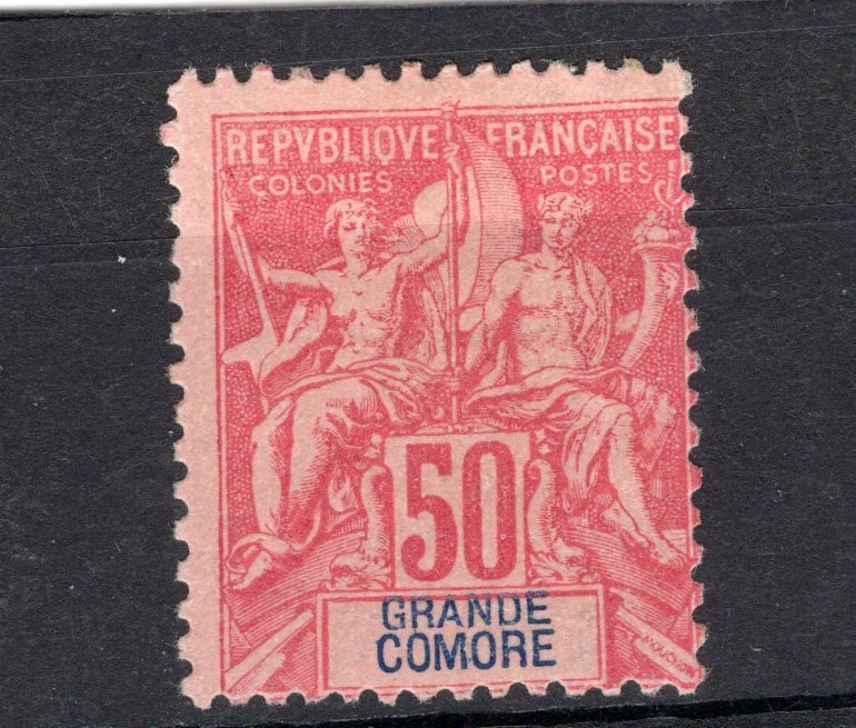 FRANCE COMORES, YV # 11, MH - Image 1 of 1