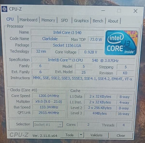 Intel i3 540 SLBTD Clarkdale LGA1156 3.06Ghz - Picture 1 of 4