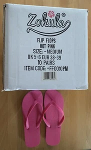 10x Flip Flops Größe 38/39 NEU Rosa von Zuhula - Bild 1 von 1