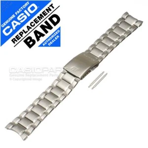 Casio Metal Watch Band f/ Edifice EF-132 EF-132DY-1A4V Stainless Steel Bracelet - Picture 1 of 2
