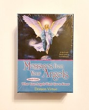 SEALED NEW OOP Messages From Your Angels Oracle Cards Deck Doreen Virtue 2002