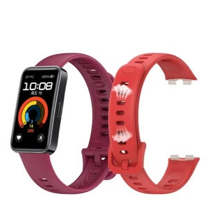 Silicone Bracelet Replacement Watchband New Watch Strap for Huawei Band 9/8 - Picture 1 of 22