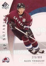 2005-06 SP Authentic #118 Alex Tanguay