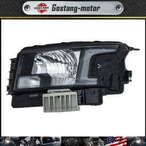 Headlight Driver Side For Nissan Frontier 2022-2023 Halogen Type Factory Black - Picture 1 of 14