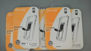 iPhone X (Scooch Wingman) - 5-in-1: Grip, Kickstand, Mount & More- LOT 5 - Picture 1 of 2