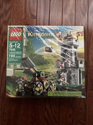NUEVO Lego CASTLE KINGDOMS Outpost Attack 7948, ¡SELLADO! Foto 1 de 4