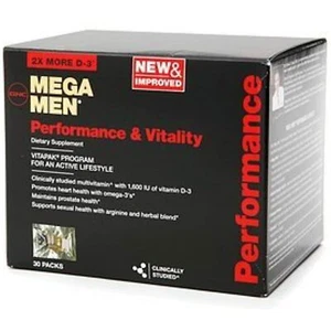 GNC Men's Mega Men Performance & Vitality Vitapak, Packs 30 ea - Picture 1 of 1