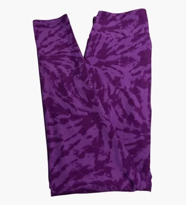 Leggings LuLaRoe OS Talla Única PÚRPURA Remolino HALLOWEEN Tie Dye COLORIDOS Envío RÁPIDO Foto 1 de 4