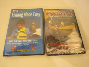 Kids Fishing Made Easy : The Basics and Beyond ~ Fishing DVD - SEALED + BV70 - Picture 1 of 2