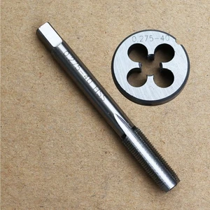 1pcs 0.275 x 40 Tap or Die for WW size Watchmaker Lathe Drawbar Collet Thread } - Picture 1 of 9