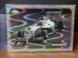 2024 Topps Chrome Formula 1 Dino Beganovic #115 Black & White RayWave  - Picture 1 of 2