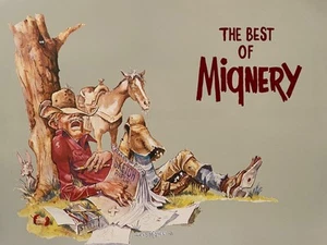 HERB MIGNERY, THE BEST OF 1985 COWBOY ARTISTS OF AMERICA NM 80+ CARTOONS - Foto 1 di 4
