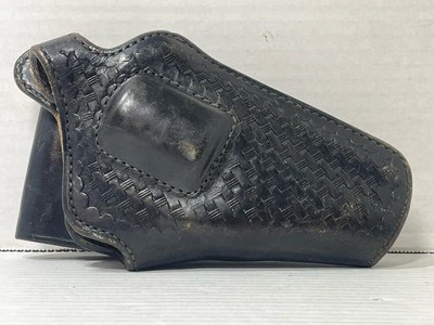 Bianchi Black Leather  #2800 "The Judge" .38/.357 Hand Gun Pistol Holster - Image 1 of 4