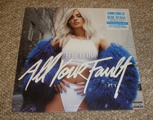 Bebe Rexha - All Your Fault  Pt 1 & Pt 2. Baby Blue Vinyl LP Record NEW. RSD - Imagen 1 de 2