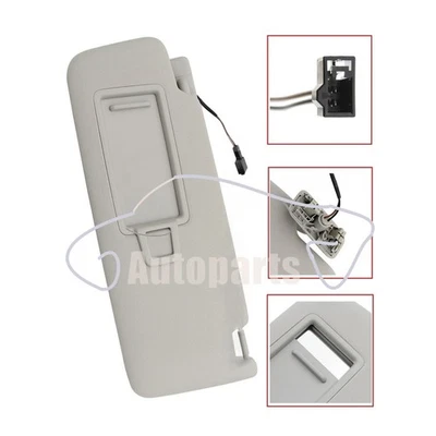 1Pcs Left Sun Visor Panel 5GG857551 For Volkswagen Jetta 2019-2021 SE 1.4L US — 第 1/4 张图片