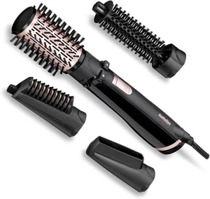 BaByliss Warmluftbürste Haartrockner rotierend AS200E Schwarz Styling Neu OVP - Bild 1 von 4