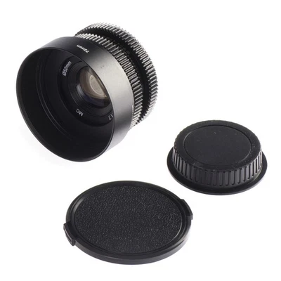 Vivitar MC 50mm F1.7 Cine Mod Prime Portrait Lens Lens | Canon EF! - Image 1 of 4