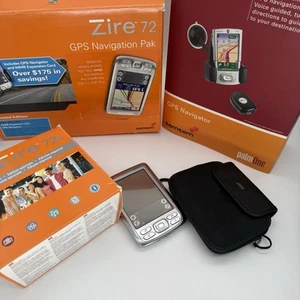 PalmOne Zire 72s Special Edition Handheld Silver GPS Navigation Pack - Zdjęcie 1 z 4