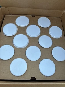 Lot Of (12) Reliable Model G5 Sprinkler Cover Plate White Temperature 135F/57C - Picture 1 of 5