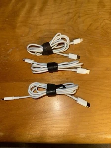 3x Genuine OEM Apple USB-C to Lightning Cable Charger Type C Cord For iPhone - Picture 1 of 5