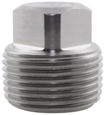 Square Head Plug Stainless Steel Pipe Fitting 1/8" - 4" Rated 150LB - Image 1 of 4
