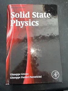 Solid State Physics by Grosso, Giuseppe Book The Fast Free Shipping - Picture 1 of 2