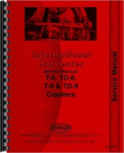 Manual de servicio de reparación de orugas International T6 TD9 T9 TD6 - Imagen 1 de 4