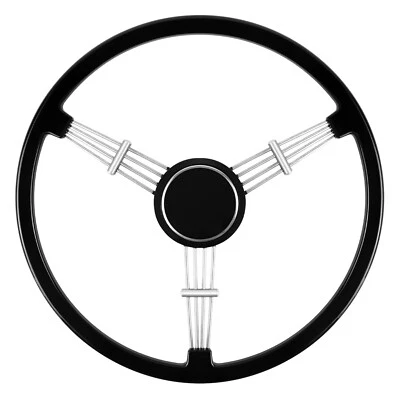 Volante negro estilo banjo de 15,6"" para Porsche 356 Pre-A A B C 1950-1965 Foto 1 de 4
