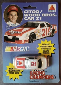 MORGAN SHEPHERD #21 DIE-CAST ~ 1/64 NASCAR WOOD BROS. CITGO FORD ~ BRAND NEW  - Picture 1 of 5