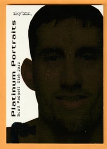 Retratos de metal platino Scott Padgett Utah Jazz 1999-00 #PP13 Kentucky Wildcats - Imagen 1 de 2
