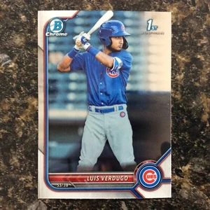 Bowman 2022 - Chrome Prospects #BCP-147 Luis Verdugo 1er - Imagen 1 de 2