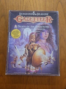 D&D Gazetteer TSR 1037 Dawn Of The Emperors Thyatis & Alphatia Aaron Allston - Picture 1 of 11