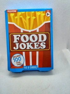 Paladone FOOD JOKES. Discontinued. Rare. 100 jokes on 50 cards. NEW OPEN BOX!! - Picture 1 of 4