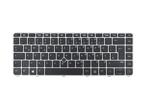 Clavier QWERTZ allemand pour HP 840/G3 840/G4 745/G3 745/G4 848/G3 848/G4 - Photo 1/2