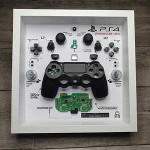 Joystick PlayStation 4 Quadro canvas geek Sony gameroom regalo wall art decor - Imagen 1 de 12
