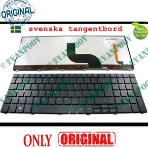 Acer Aspire 5810 5810T 5410T 5536G 5738 5740 8935 8940 Keyboard Sweden Norway - Picture 1 of 14