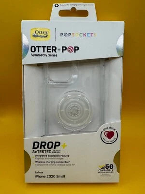 Funda Serie OtterBox + Pop Symmetry para Apple iPhone 12 Mini (Solo) TRANSPARENTE Foto 1 de 4