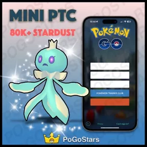 Pokémon Go - Shiny Frillish Maschio - Mini PTC 80K Polvere di Stelle✨Leggi Descrizione✨ - Foto 1 di 1