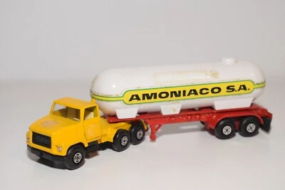 A48 1:60 GUILOY FORD TRUCK CON RIMORCHIO CISTERNA AMMONIACO S.A. CONDIZIONI E... - Immagine 1 di 4