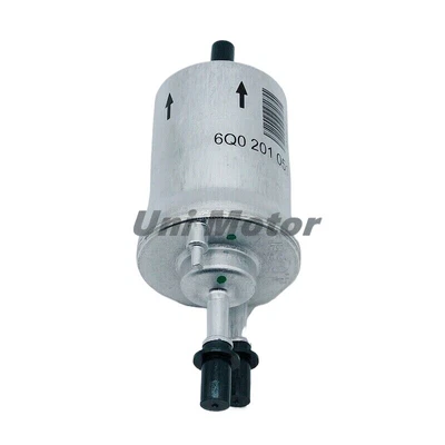 Filtro de combustible 6Q0201051C OEM 4,0 bar para AUDI A3 quattro 3,2 L VW Golf Jetta 2,0T Foto 1 de 4