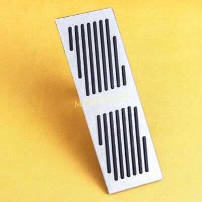 LHD Aluminium Car Footrest Dead Pedal Cover Trim For 2018-2023 BMW X3 G01 X4 G02 - Image 1 of 4