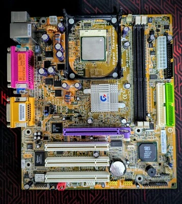 Pentium 4 2Ghz + Gigabyte GA-8SIMLH SIS651 + DDR 512MB Universal AGP For 3dfx - Image 1 of 4