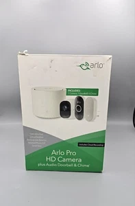 Arlo Smart Home Pro HD Camera Plus Audio Doorbell and Chime System - Picture 1 of 4
