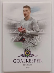 2023 Futera Unique World Football Amethyst Ederson /32 Brazil Man City - Bild 1 von 2