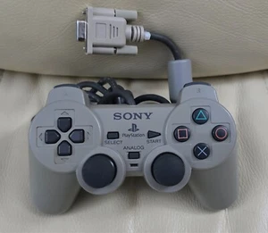 RARE Sony Playstation 1 PS1 Dualshock Prototype Dev Controller w/ Serial Port! - Bild 1 von 22