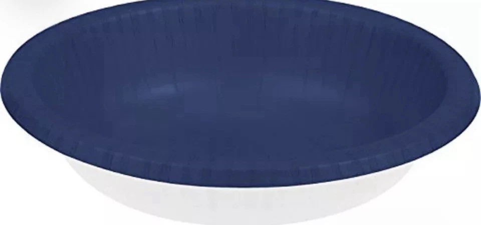 20 Count Paper Bowl, 20 oz Creative Converting Touch of Color - navy blue - Image 1 of 1